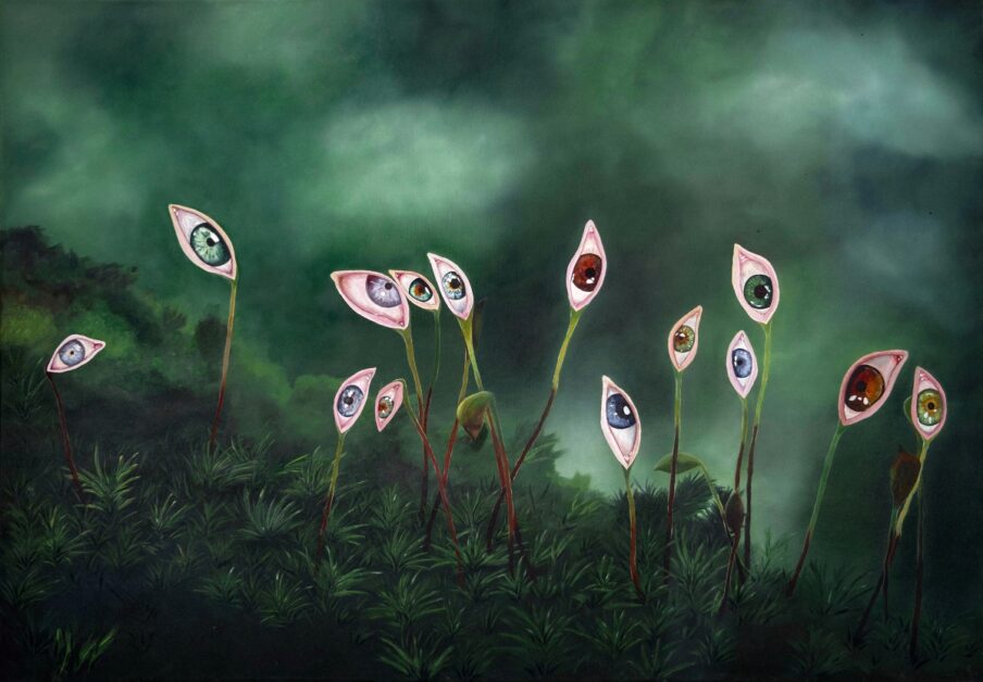 obraz oczu w roślinach