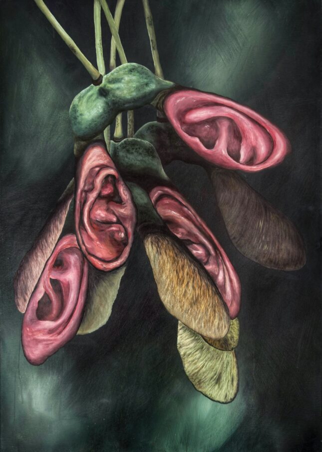 obraz uszu malarstwo